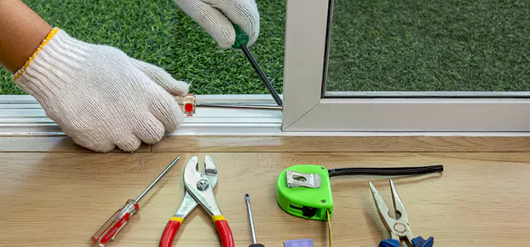 Sliding Door Track Replacement in Corinth, TX