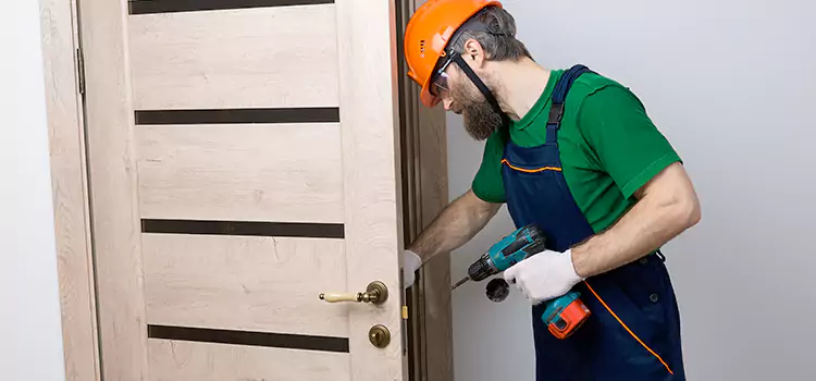 Replace Internal Door Handle with Lock Corinth